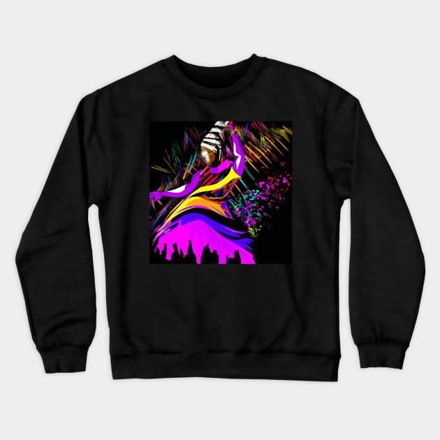 Dance Crewneck Sweatshirt by 7 Gold Iron Media